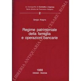 Regime patrimoniale della famiglia e operazioni bancarie