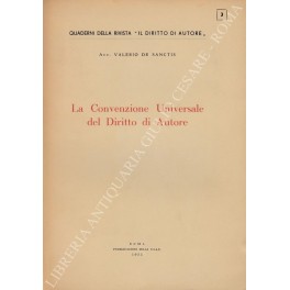 La Convenzione universale del diritto di autore