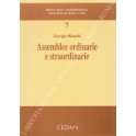 Assemblee ordinarie e straordinarie