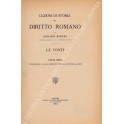 Lezioni di storia del diritto romano