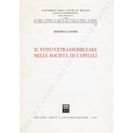 Il voto extrassembleare nelle società di capitali