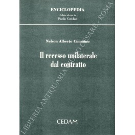 Il recesso unilaterale dal contratto