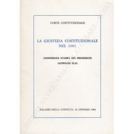 La giustizia costituzionale nel 1983