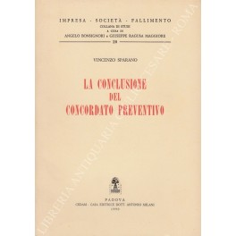 La conclusione del concordato preventivo