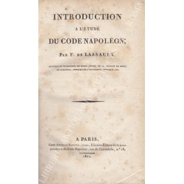 Introdution a l'étude du Code Napoléon