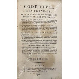 Code civil des Francais