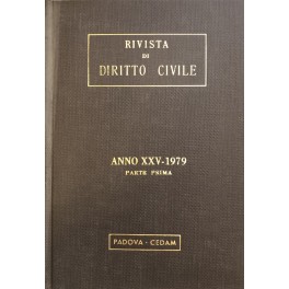 Rivista di diritto civile