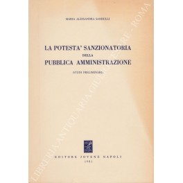 La potestà sanzionatoria