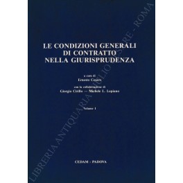 Le condizioni generali di contratto nella giurisprudenza