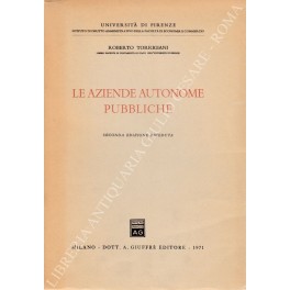 Le aziende autonome pubbliche 