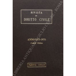 Rivista di diritto civile