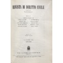 Rivista di diritto civile