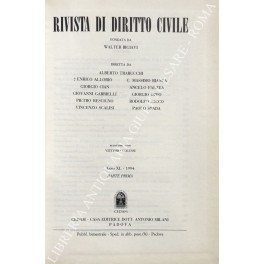 Rivista di diritto civile