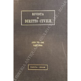 Rivista di diritto civile