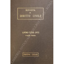 Rivista di diritto civile