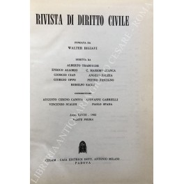 Rivista di diritto civile