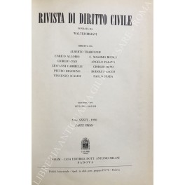 Rivista di diritto civile.