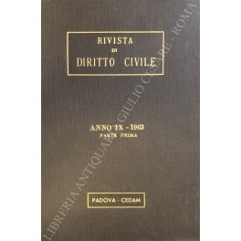 Rivista di diritto civile