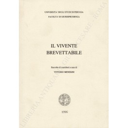 Il vivente brevettabile