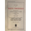 Rivista di Diritto Processuale. Annata 1997.