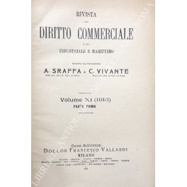 Rivista del Diritto Commerciale e del diritto generale delle obbligazioni