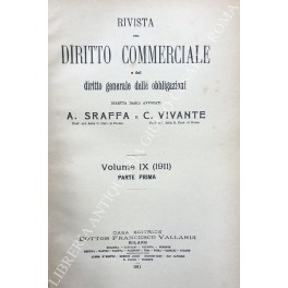 Rivista del Diritto Commerciale e del diritto generale delle obbligazioni