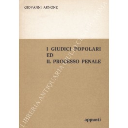 I giudici popolari ed il processo penale