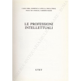 Le professioni intellettuali