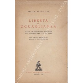 Libertà ed uguaglianza