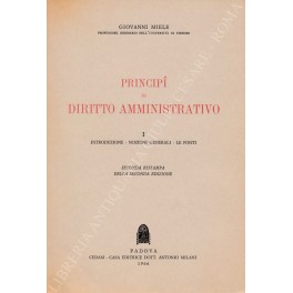 Principi di diritto amministrativo