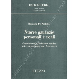 Nuove garanzie personali e reali