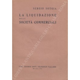 La liquidazione delle società commerciali