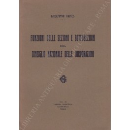 Funzioni delle sezioni e sottosezioni del Consiglio Nazionale