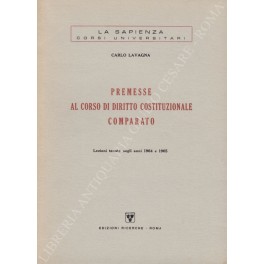 Premesse al corso di diritto costituzionale compar