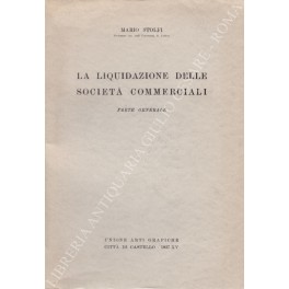 La liquidazione delle società commerciali