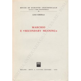 Marchio e secondary meaning