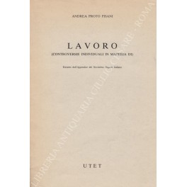 Le controversie in materia di lavoro. Legge 11 ago