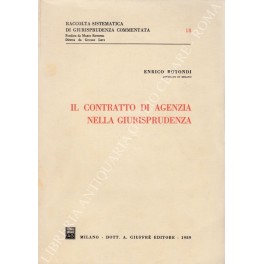 Il contratto di agenzia nella giurisprudenza