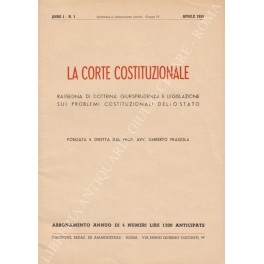 La Corte Costituzionale 