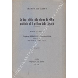 La base politica della riforma del diritto giudiziario