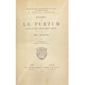 Etudes sur le furtum dans le tres ancien droit romain