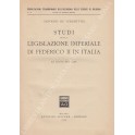 Studi sulla legislazione imperiale di Federico II in Italia