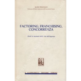 Factoring franchising concorrenza