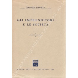 Gli imprenditori e le società