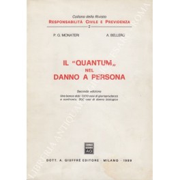 Il quantum nel danno a persona