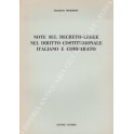 Rapporti fra parlamento e Governo nella Costituzione italiana.