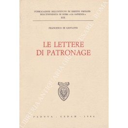 Le lettere di patronage