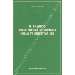 Il bilancio delle società di capitali nella IV direttiva CEE