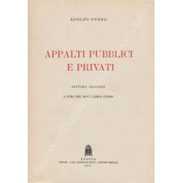 Appalti pubblici e privati