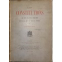 Les Constitutions